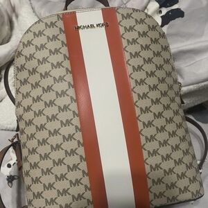 This Michael Kors backpack purse 11 x11x4.75 Preloved